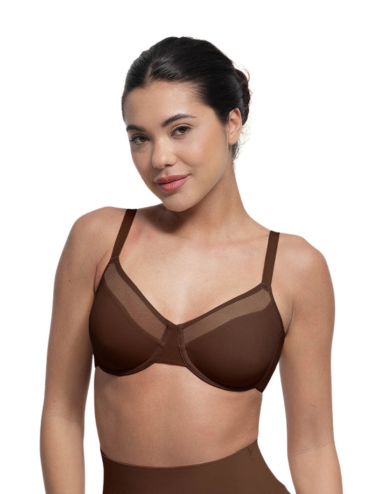 Mesh Contour Bra