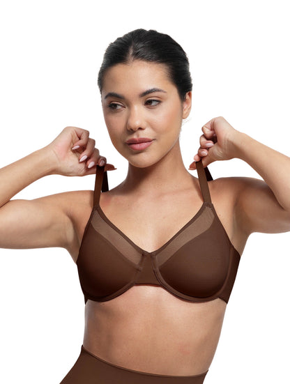 Mesh Contour Bra