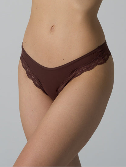 The Smooth Lace Thong
