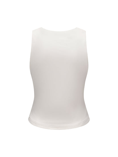 V-Neck Ruched Top