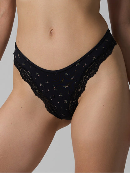 The Smooth Lace Thong