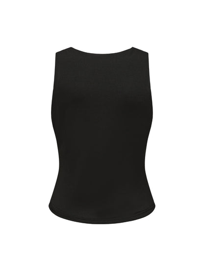 V-Neck Ruched Top