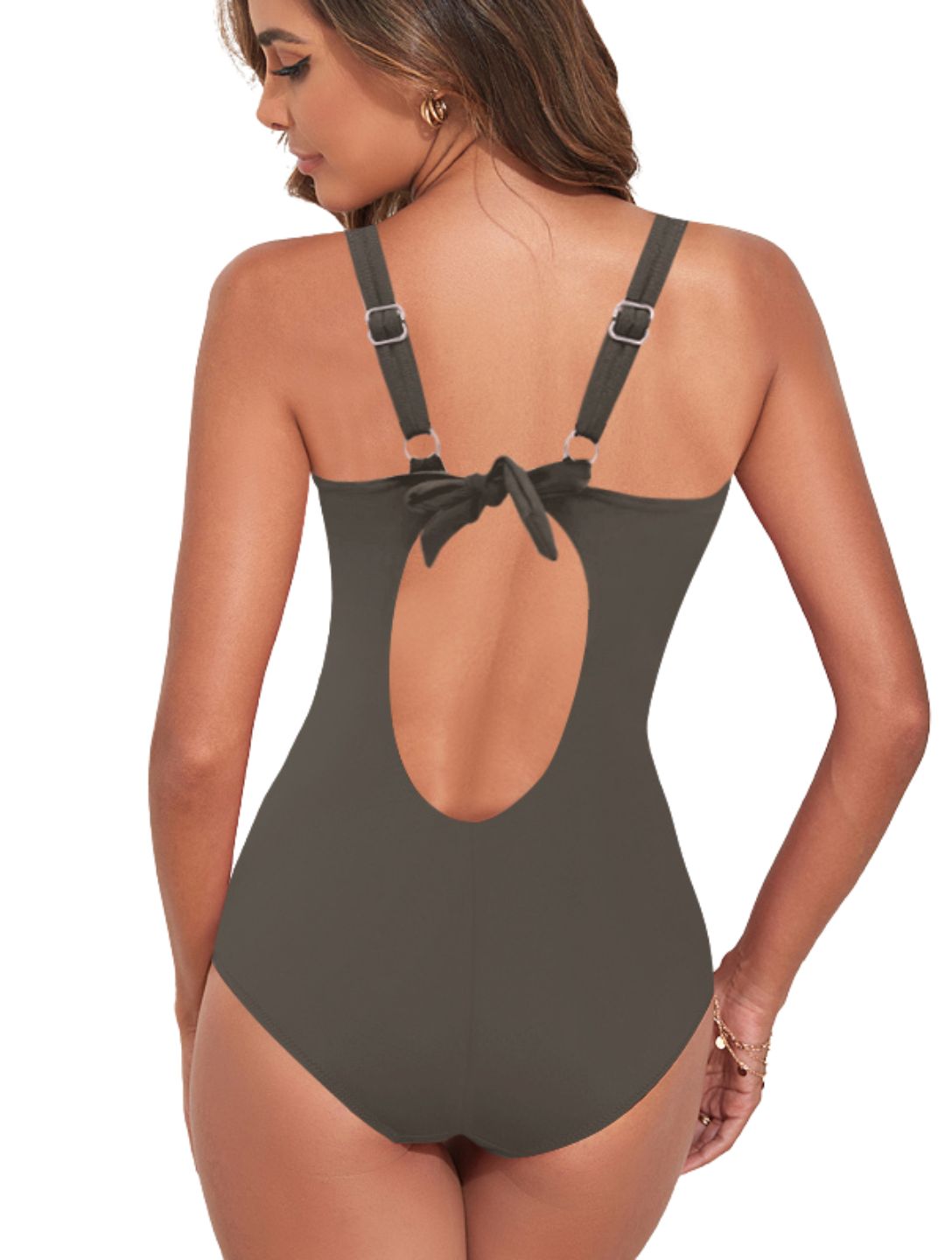 Sculpt Wrap Low Back One Piece