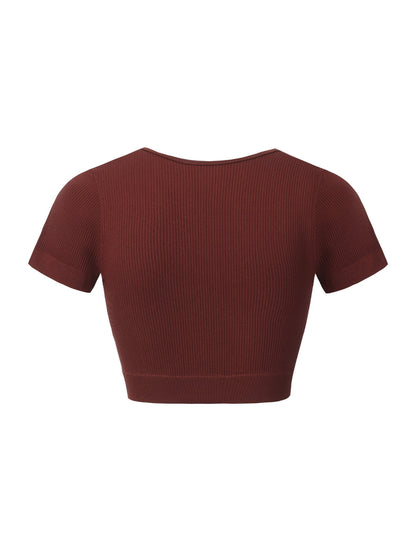 Shape me up Crop T-shirt