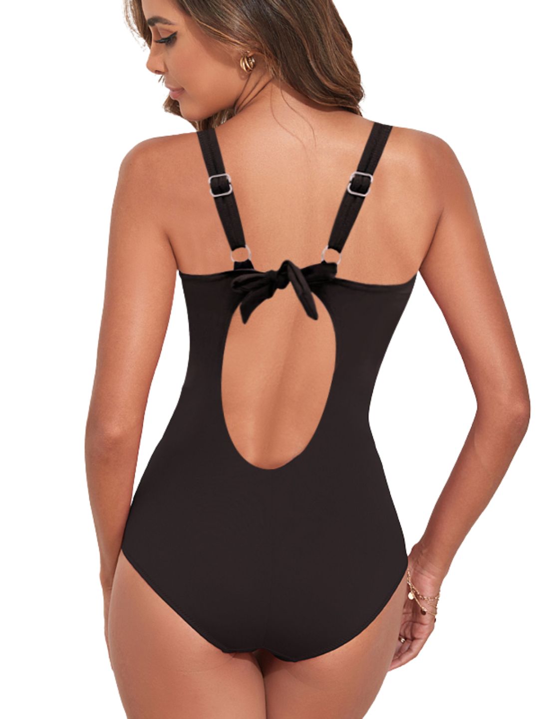 Sculpt Wrap Low Back One Piece