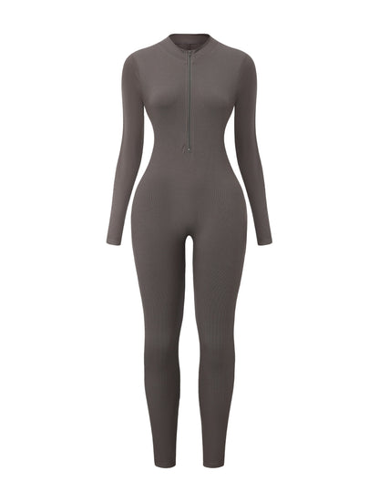 Snatched Rib Jumpsuit