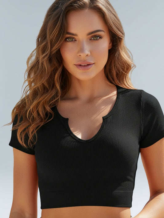 Shape me up Crop T-shirt