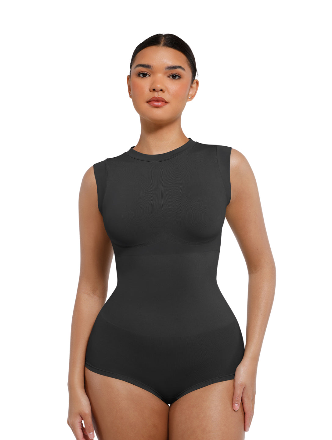 High Neck Sleeveless Bodysuit